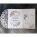 White Invitation Card New Wedding Card Laser Cut Iridescent Paper Annual Meeting Invitation Card